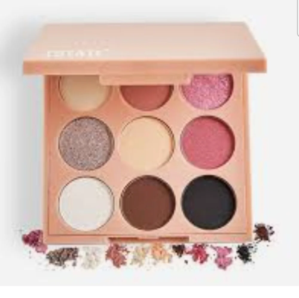 NWT Estate Rose Rendezvous Eyeshadow Palette 9 Panel High Pigments Matte Shimmer
